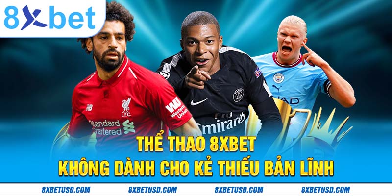 Thể thao 8xbet không dành cho kẻ thiếu bản lĩnh Thể thao 8xbet không dành cho kẻ thiếu bản lĩnh